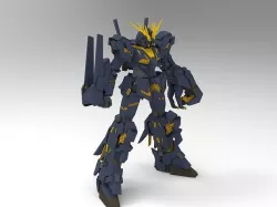 GUNDAM BUNSHEE 3D model