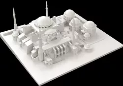 hagia sophia 3D model