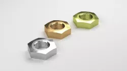 Hex Nuts 3D model