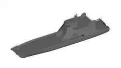 High speed boat 3D model