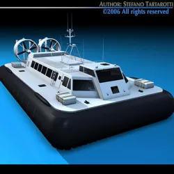 Hovercraft 3D model