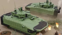 Infantry fighting vehicle Puma 2 Poisonous IFV 3D model