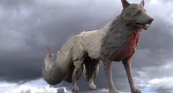 King Wolf Three tails  3D model