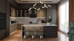 Kitchen Contemporer Blender - Fbx - Obj 3D model