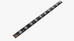 LED strip 3D model