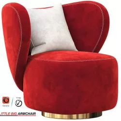 little big armchair 3D model