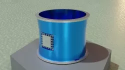 Low Poly Sci-Fi Bracelet Solo Low-poly 3D model