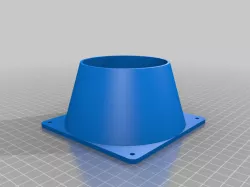 Lüfter Trichter / fan funnel fan guard 