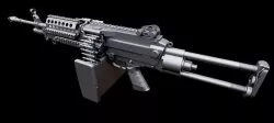 m249 custom 3D model