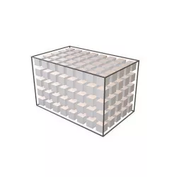 Matrix Cube V1 001 Low-poly 3D model