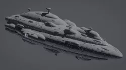 MC80A Home One - Star Wars 3D model