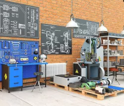 Mechanical press - Collection for industrial interior one 3D model