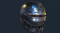 medieval cop helmet Low-poly 3D model