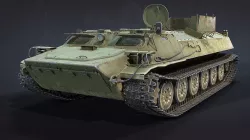 MT-LB Transporter Low-poly 3D model
