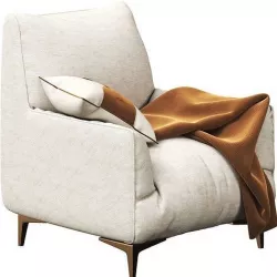 Natuzzi Dolly Armchair 3D model