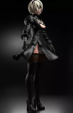 Nier automata 2b 3D model