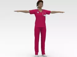 Nurse 03 3D model