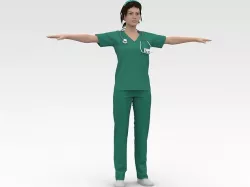 Nurse 05 3D model
