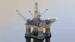 Oil Rig Platform 3D model