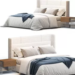 Perry Bed 3D model