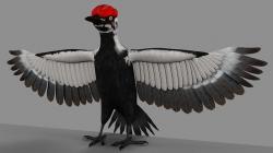 pileated woodpecker 3d models 【 STLFinder