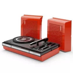 Portable Record Player 3D model