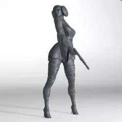 Princess Leia 3D model
