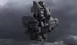 Prometheus Ship architecture 4 3D model