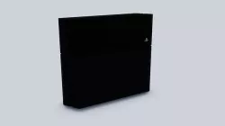 PS4 Model Low-poly 3D model