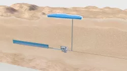 Pumped Storage Hydro Electric Power Plant 3D model
