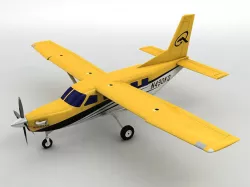 Quest Kodiak Aircraft Low-poly 3D model