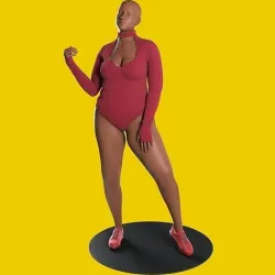 RBK Cardio B Bodysuin Mannequin 3D model