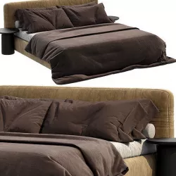 RH Modena Bed 3D model