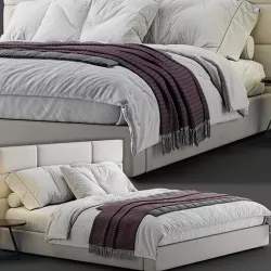 RH MODENA BED  3D model