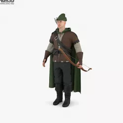 Robin Hood 3D model