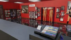 Romantic Depot Shop Low-poly 3D model
