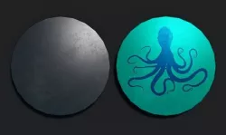 Rotella Shield Low-poly 3D model