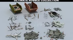 Rubble Collection 3D model