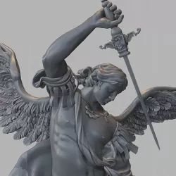 San Michele Arcangelo 3D model