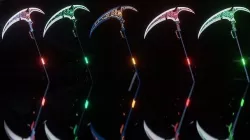 Sci-Fi Scythe 3D model Low-poly 3D model