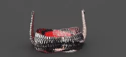 Scull Spine cathedral spine 2 3D model