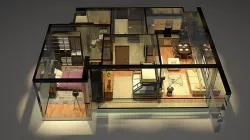 Section Pack Scene 3D model