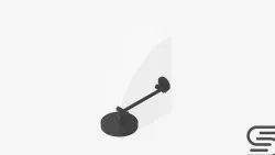 Shower Head - Luxury - Pin - All Directional - Round Low-poly 3D model