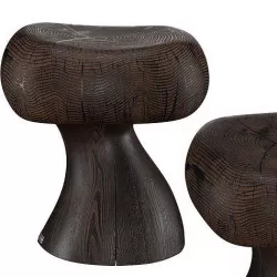 Sieben Riva 1920 Stool 3D model