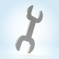 Spanner 3D model