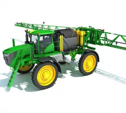 Sprayer and Spreader Machine 3D model