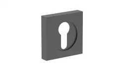 Square Matt Black Hole Cover 3D model