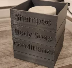  Stackable Soap Dishes / Trays