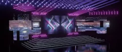stage 3D model