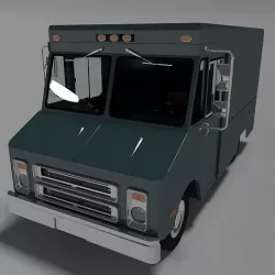 Step Van 3D model